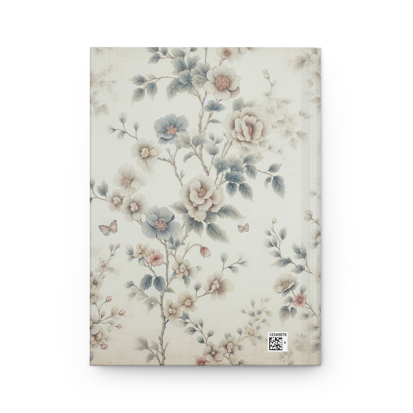 Floral Hardcover Journal - Elegant Matte Finish for Writing & Note-Taking