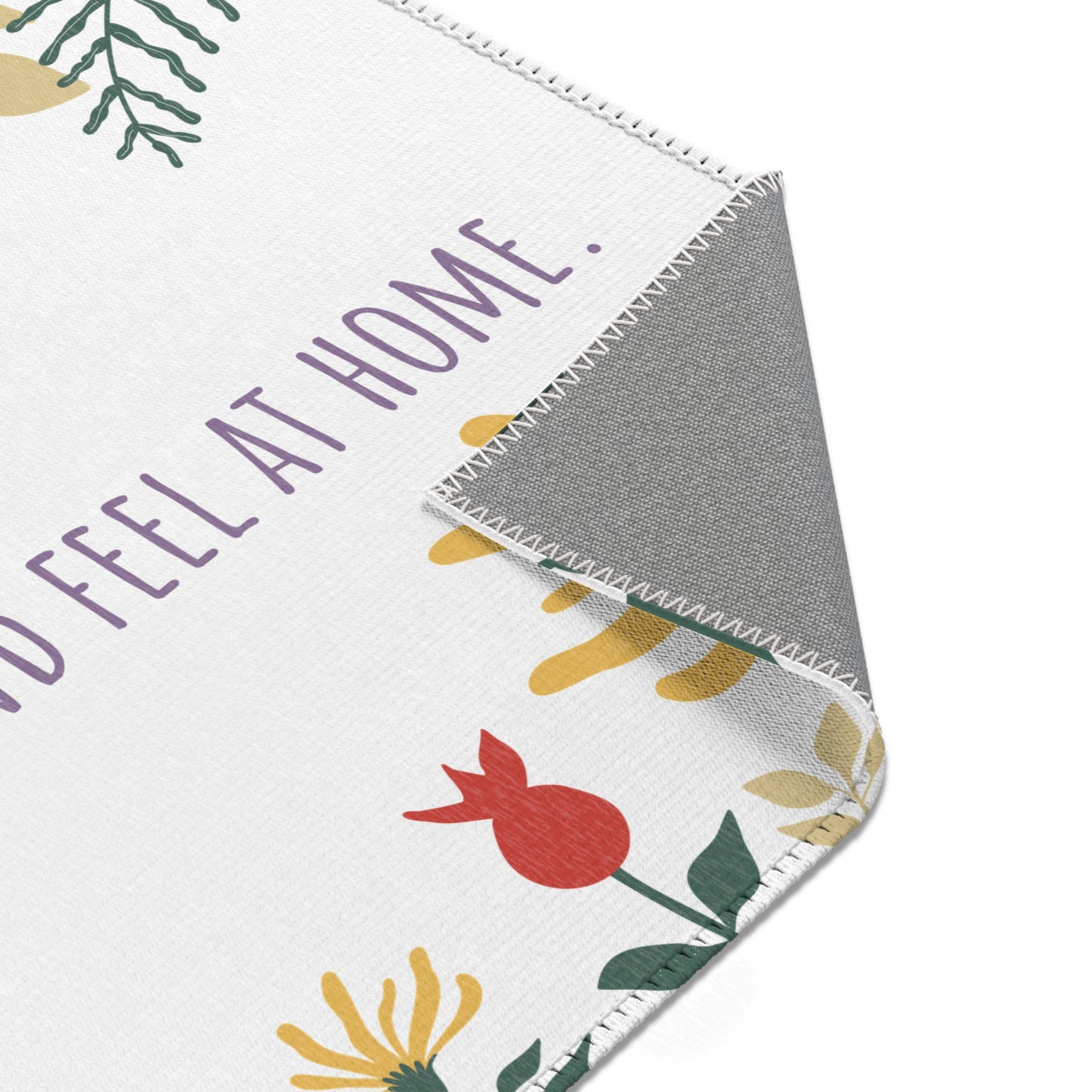 Boho Floral Area Rug – "Flourish, Thrive, and Feel at Home"