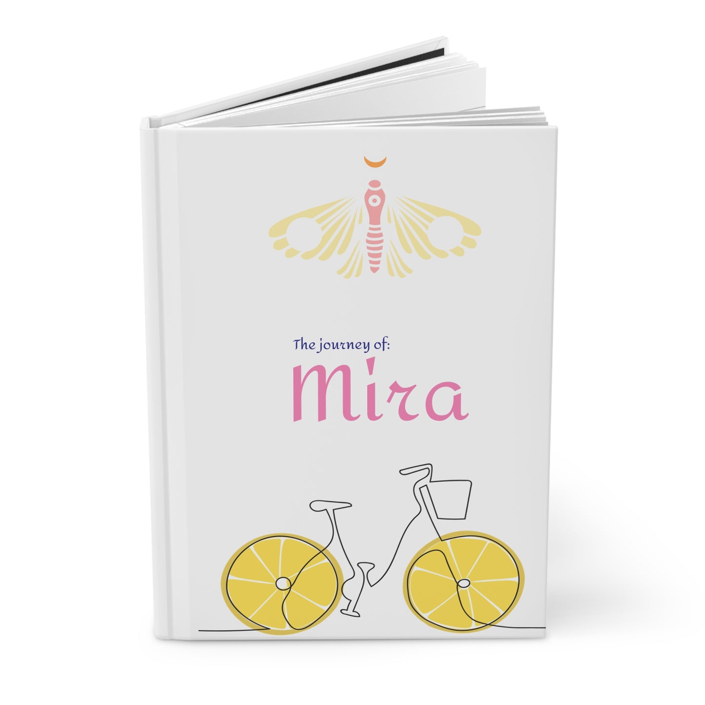 Floral Hardcover Journal - Tale of Ayla (Customize it)