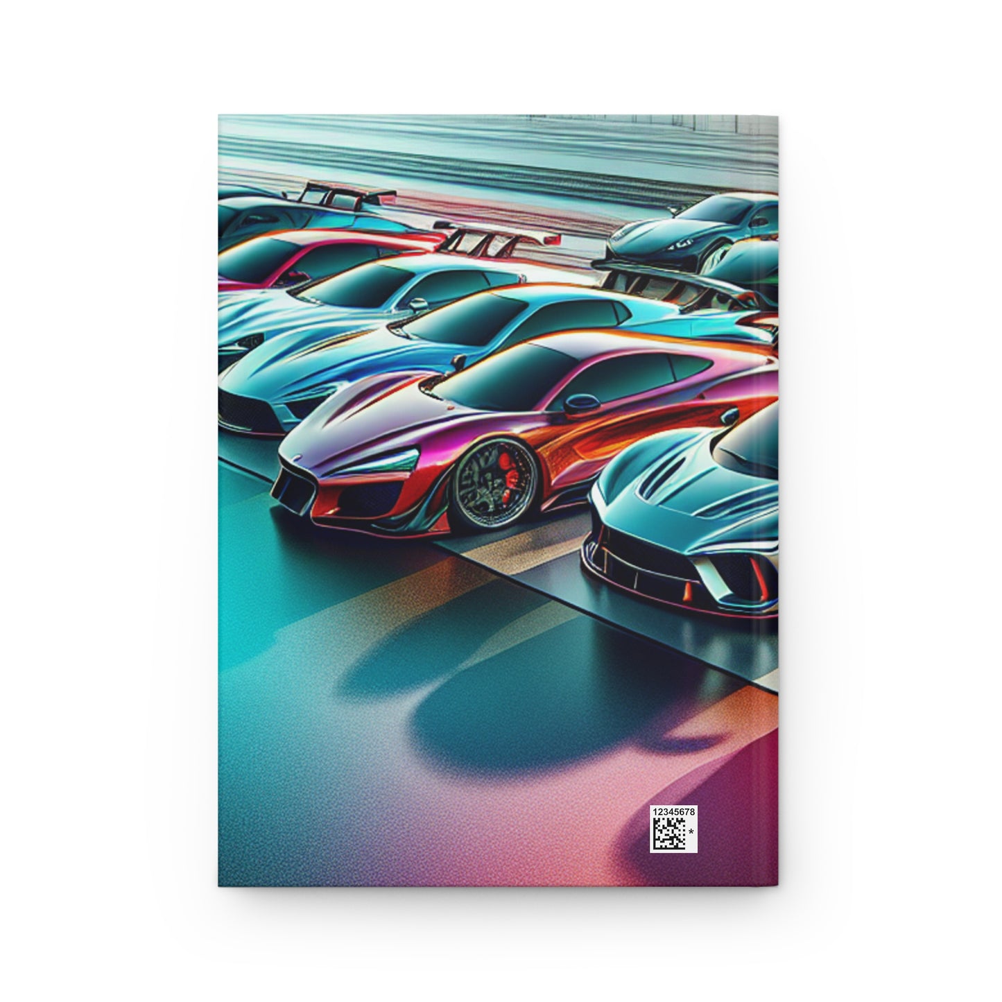 Sportscar Lover's Hardcover Journal - Matte Finish, Perfect for Vehicle Enthusiasts