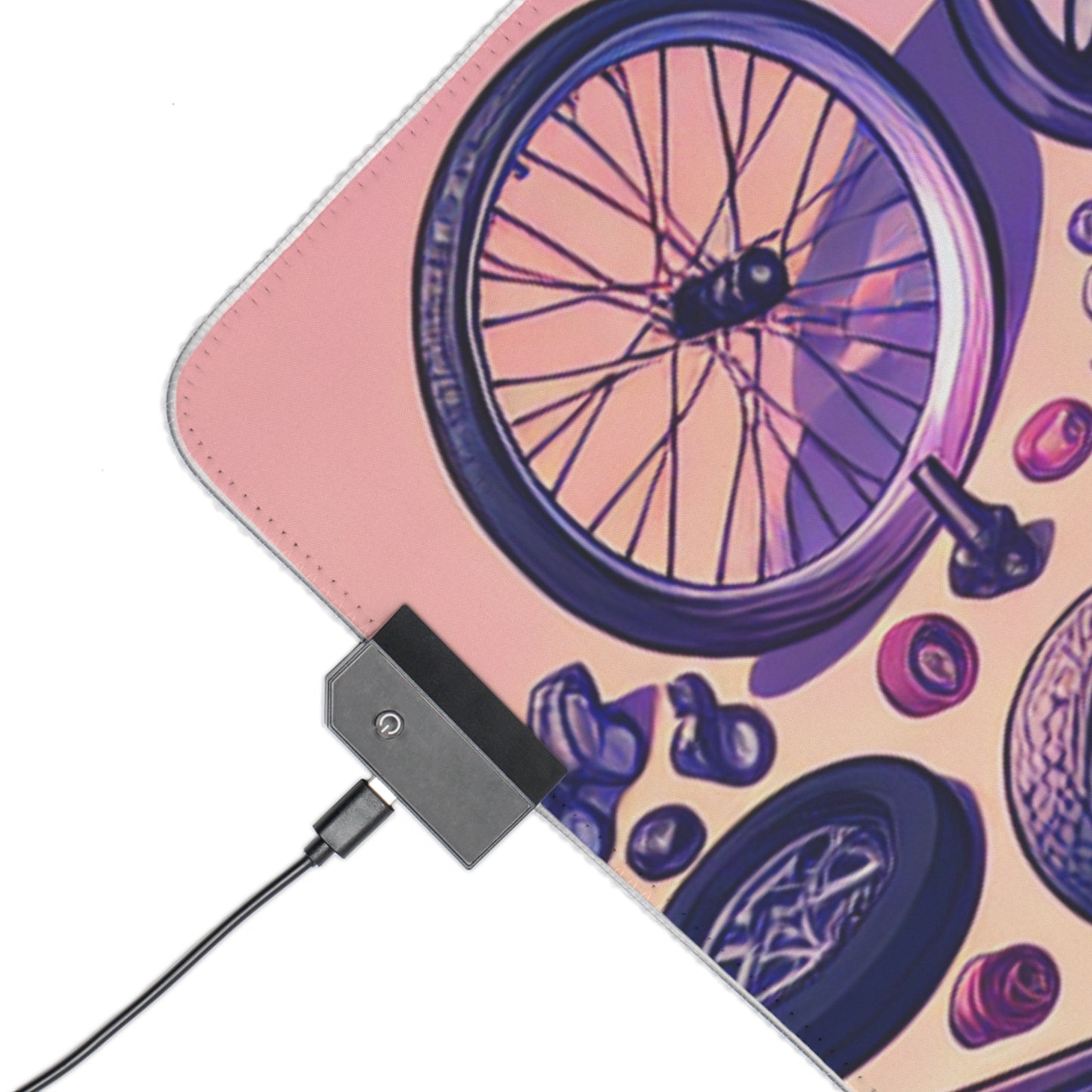 Vibrant LED Gaming Mouse Pad - Ultimate Comfort for Gamers