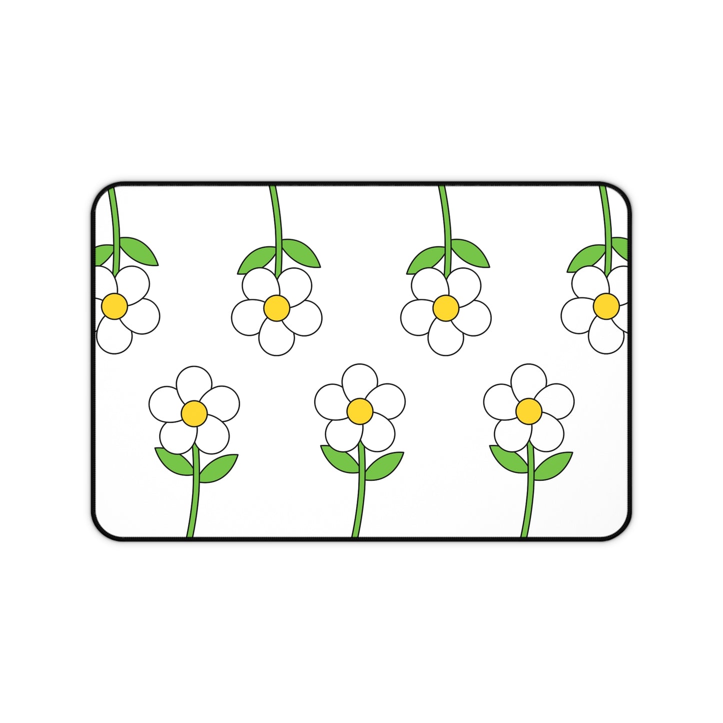 Floral Desk Mat for Home Office - Stylish & Functional Workspace Decor Mouse Pad