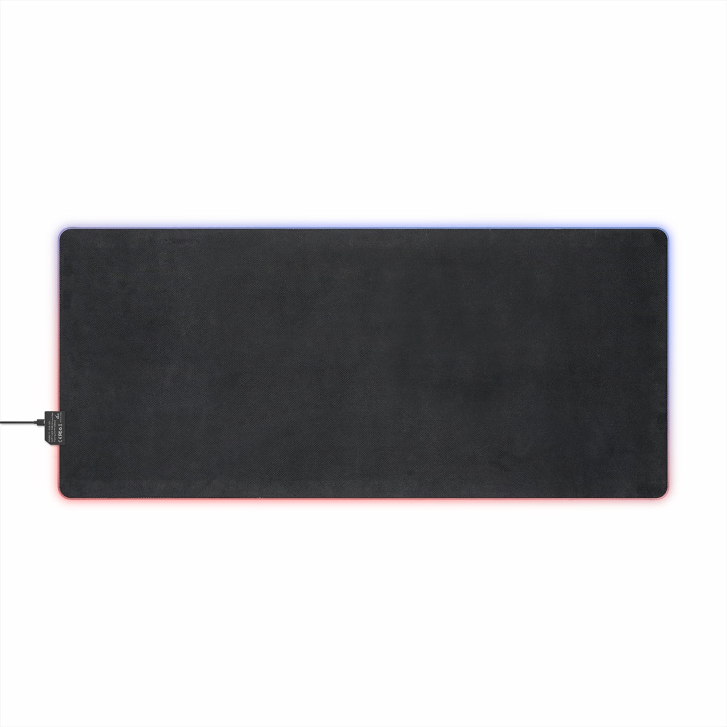 LED Gaming Mouse Pad - Motorcycle Theme with Colorful Backlight for Gamers