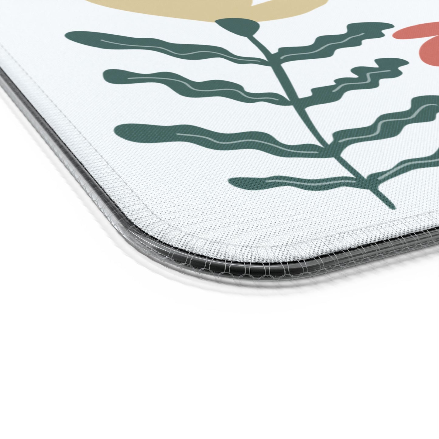 Gaming Mouse Pad with Wireless Charging - Perfect for Gamers and Tech Enthusiasts - Floral Bloom