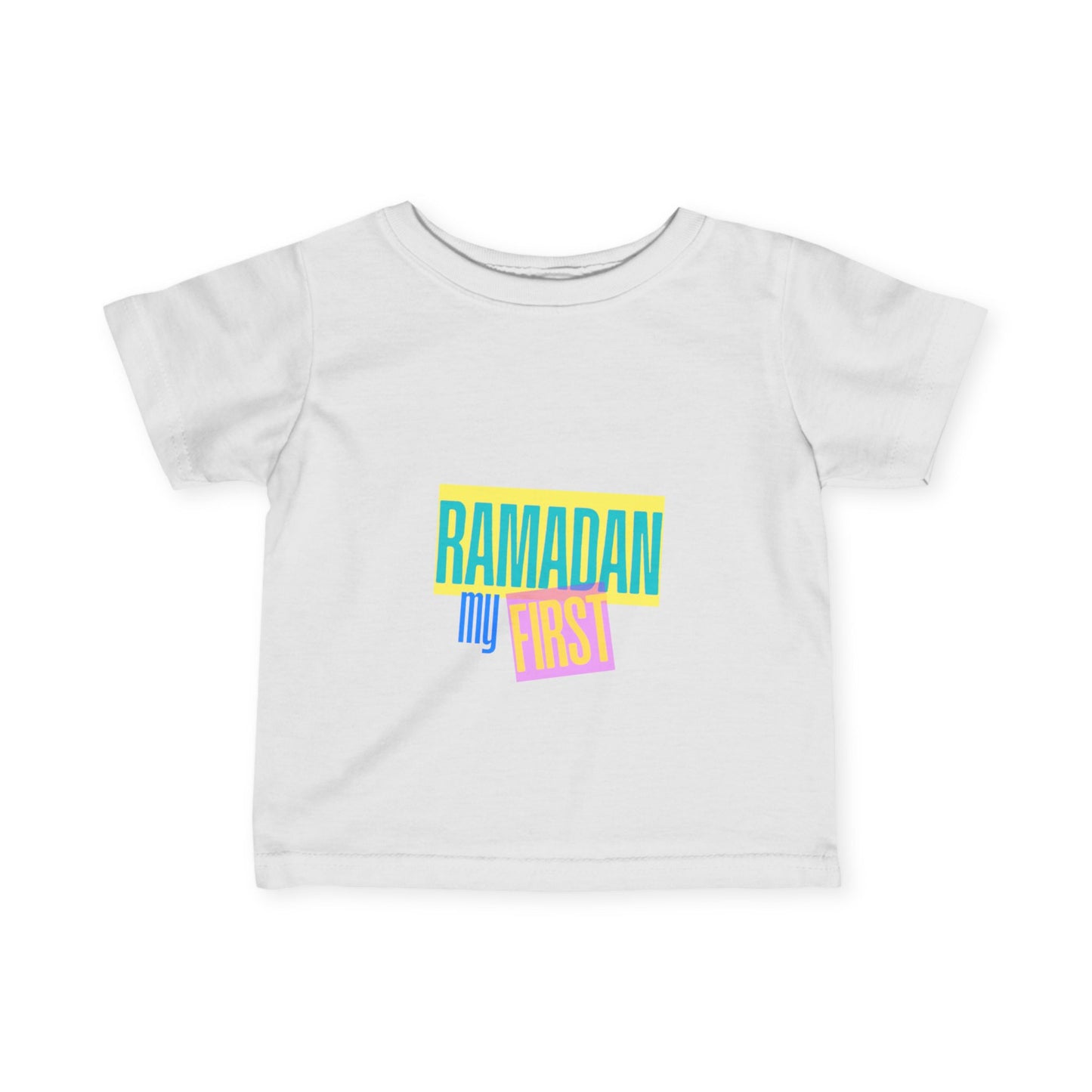 First Ramadan Infant Fine Jersey Tee - Colorful Celebration Shirt for Babies