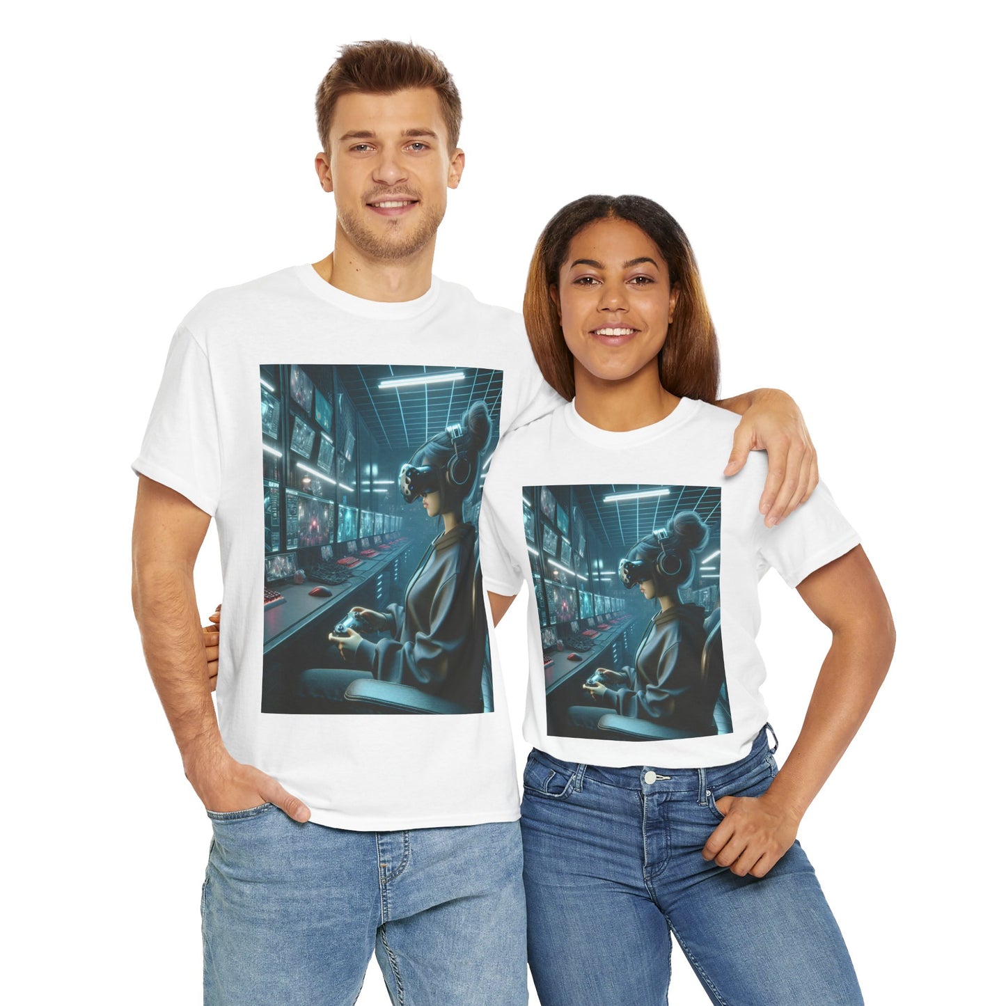 Solo Gamer Unisex Heavy Cotton Tee - Perfect for Gaming Enthusiasts