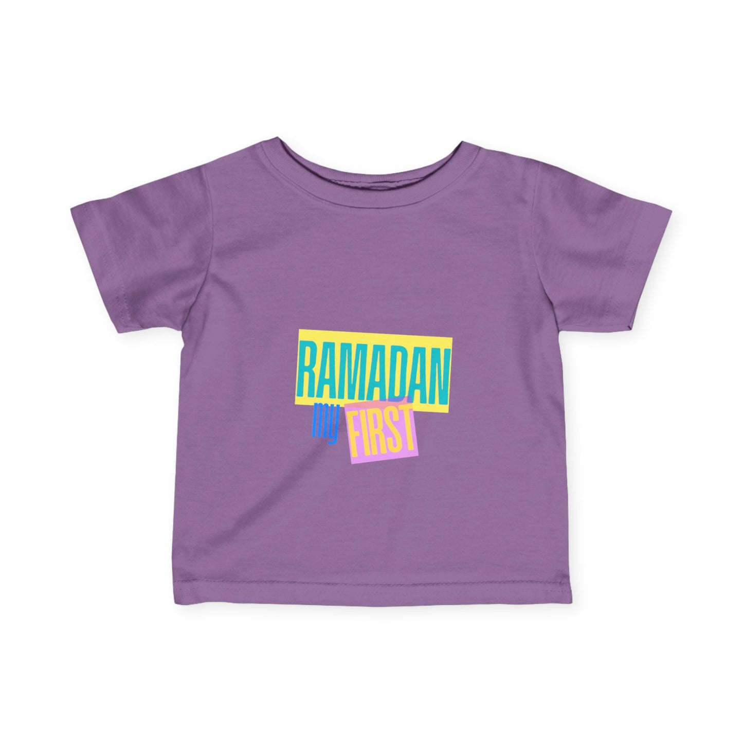 First Ramadan Infant Fine Jersey Tee - Colorful Celebration Shirt for Babies