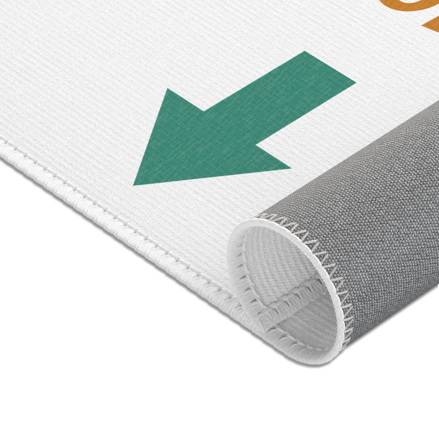 Game On or Go Home Area Rug - Sports & Game Room Decor