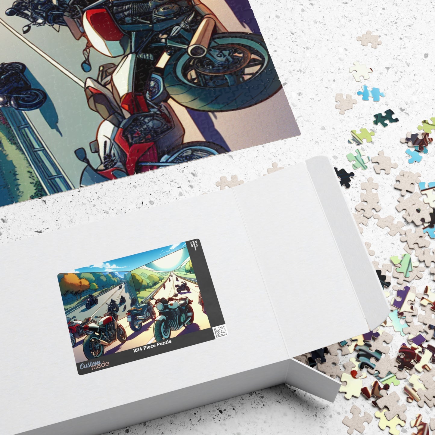 Motorcycle Adventure Puzzle - 110 to 1014 Pieces for Riders & Enthusiasts