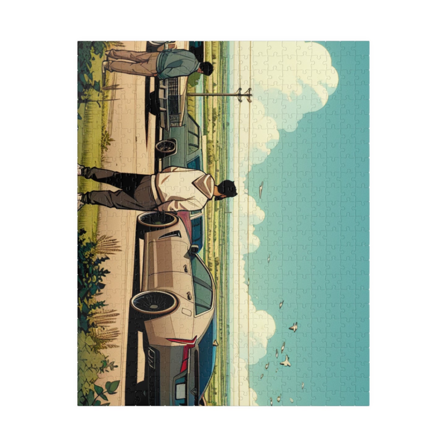 Vintage Cars Puzzle - Jigsaw for Automotive Enthusiasts
