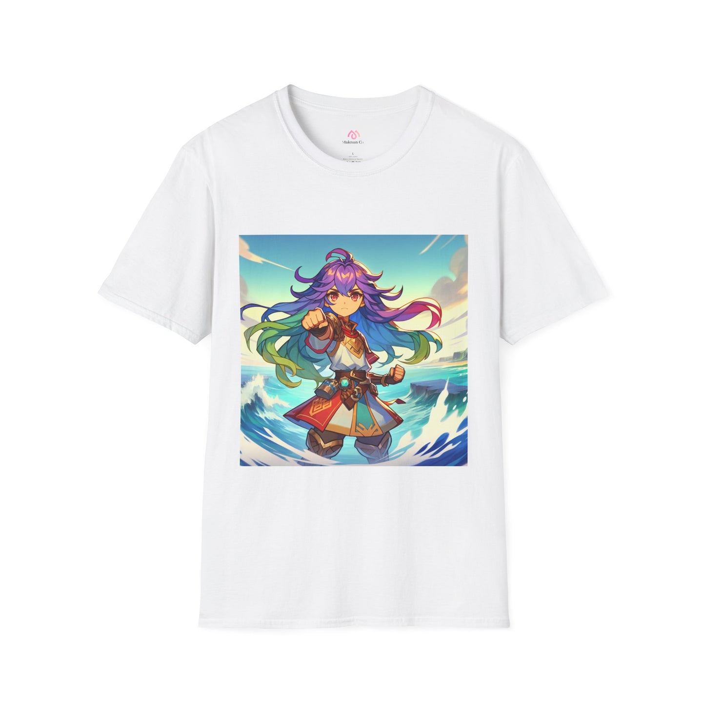 Slay Now, Sleep Later Softstyle T-Shirt - Ocean-Inspired Graphic Tee