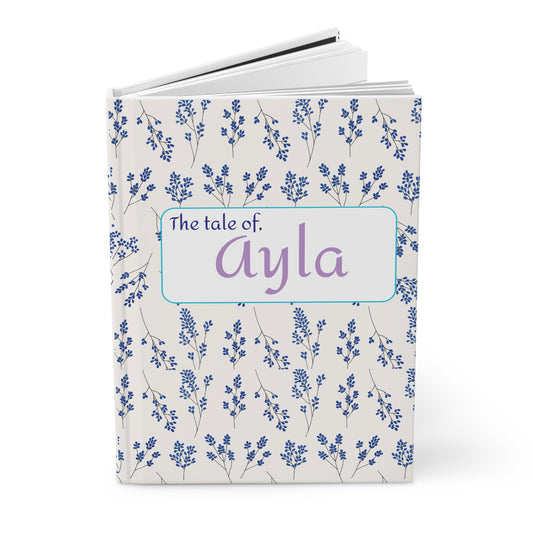 Floral Bloom Hardcover Journal - Tale of Ayla