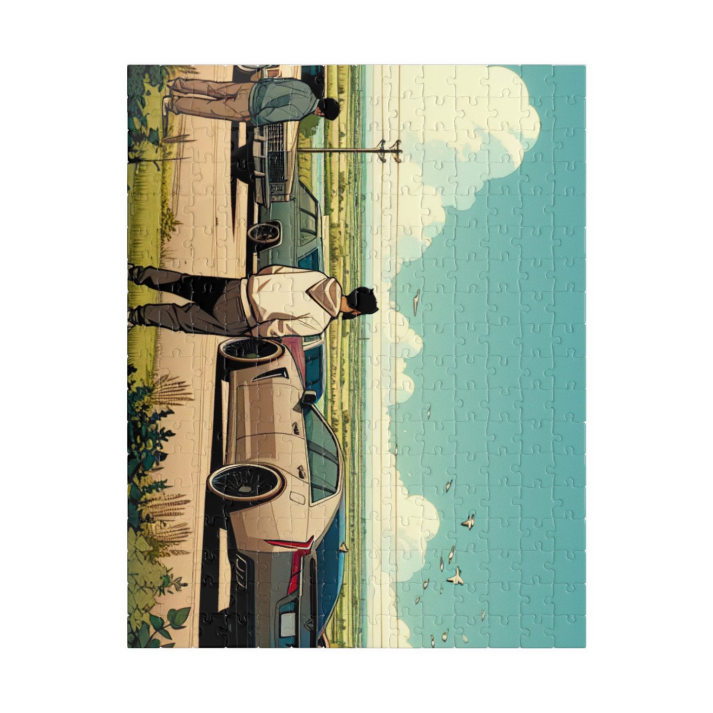 Vintage Cars Puzzle - Jigsaw for Automotive Enthusiasts