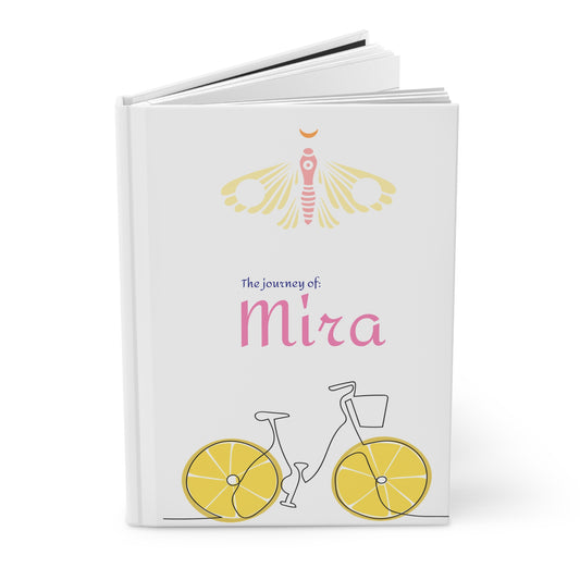 Floral Hardcover Journal - Tale of Ayla (Customize it)