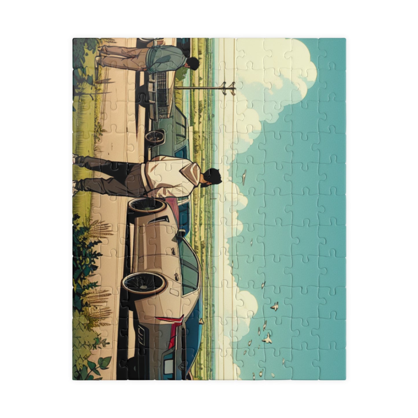 Vintage Cars Puzzle - Jigsaw for Automotive Enthusiasts