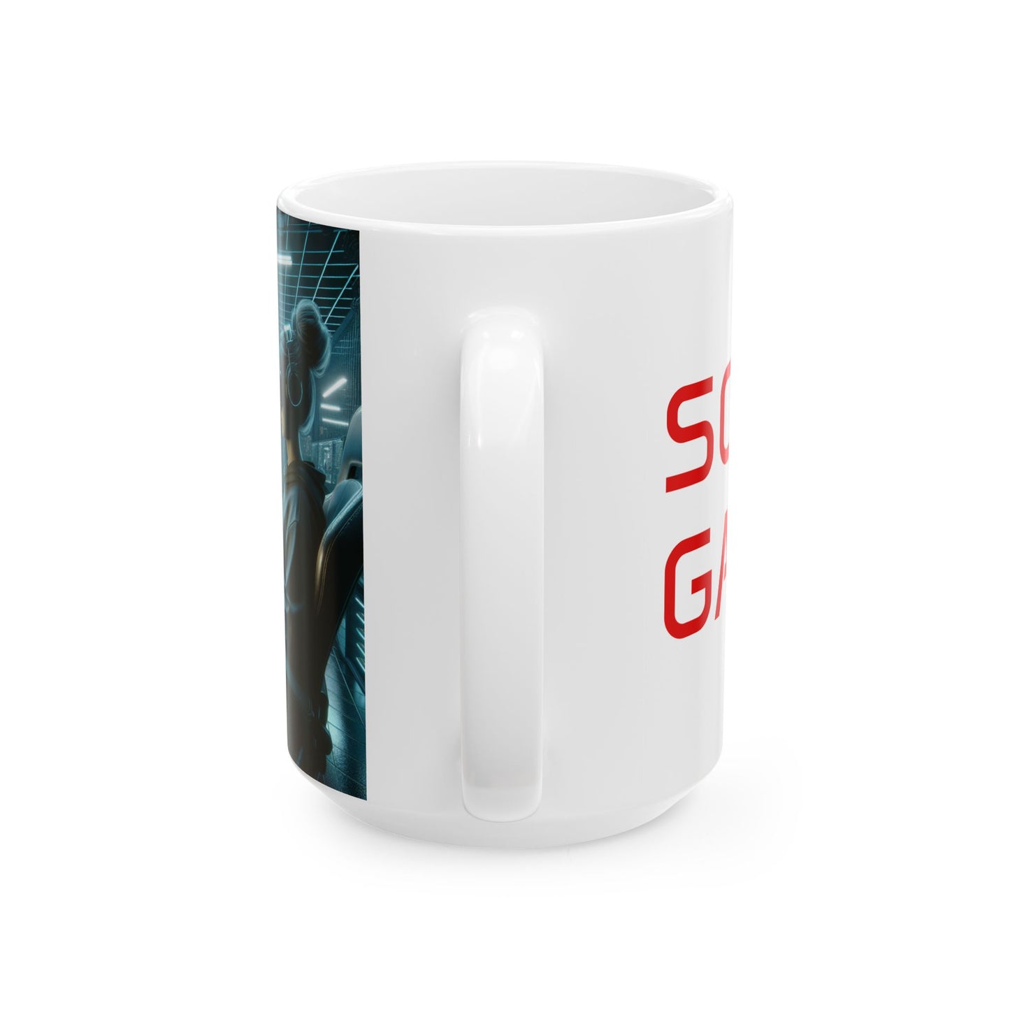 Gamer Ceramic Mug - Perfect for Gaming Enthusiasts | 11oz & 15oz Sizes - Solo Gaming Girl