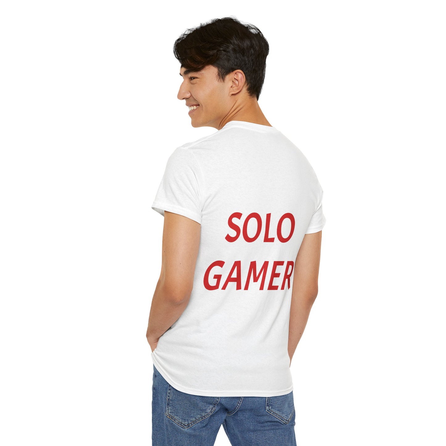Solo Gamer Unisex Heavy Cotton Tee - Perfect for Gaming Enthusiasts