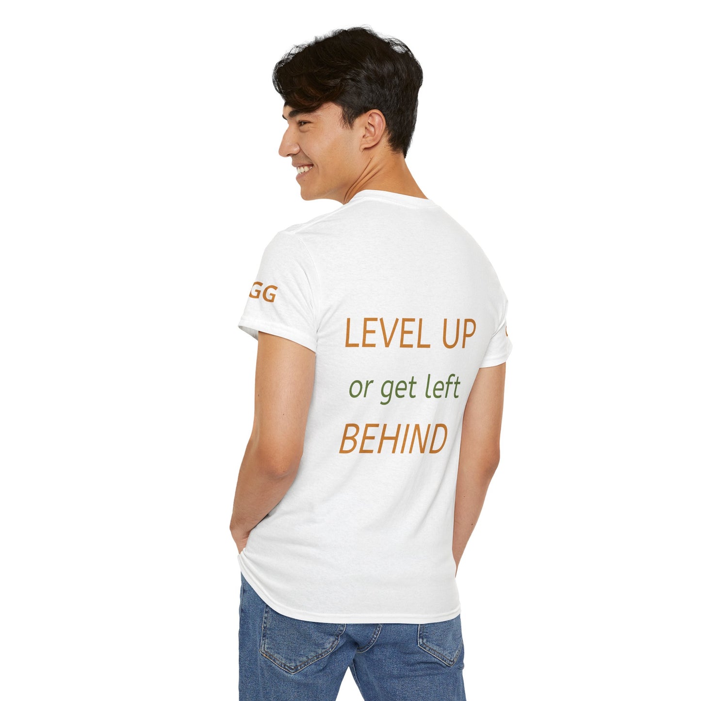 Level Up Gaming Tee - Unisex Heavy Cotton T-Shirt for Gamers