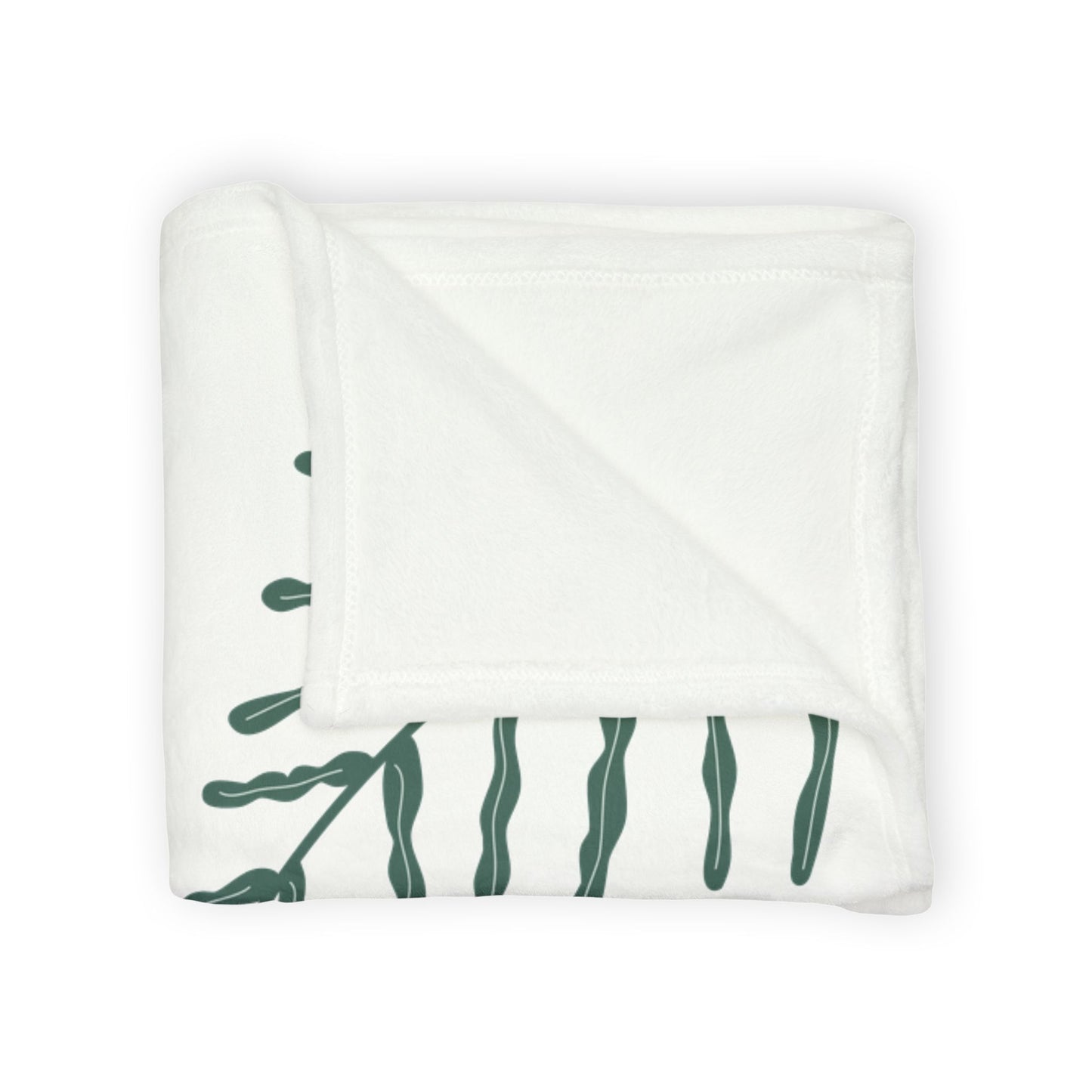 60" Wrapped in Warmth Floral Blanket - Cozy Polyester Throw for Love and Comfort