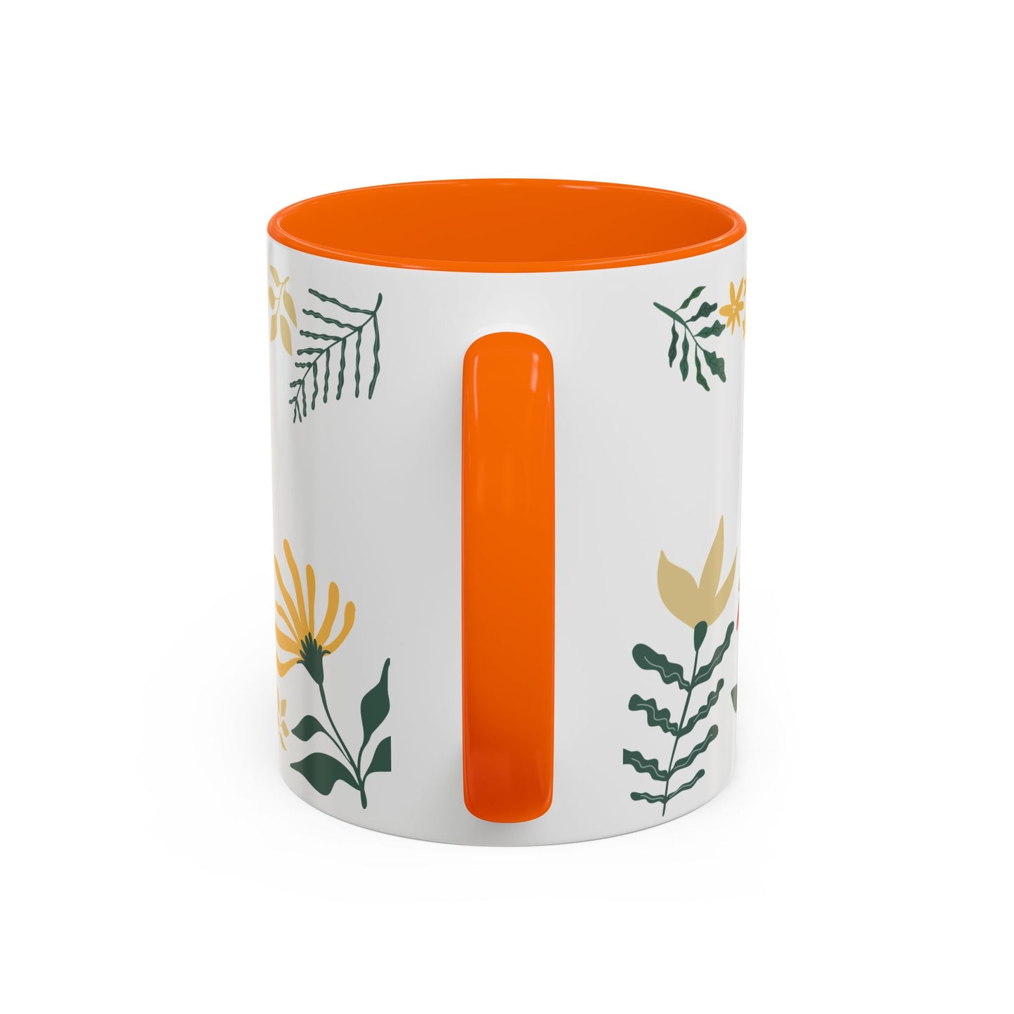 Inspirational Floral Accent Coffee Mug - Floral Bloom