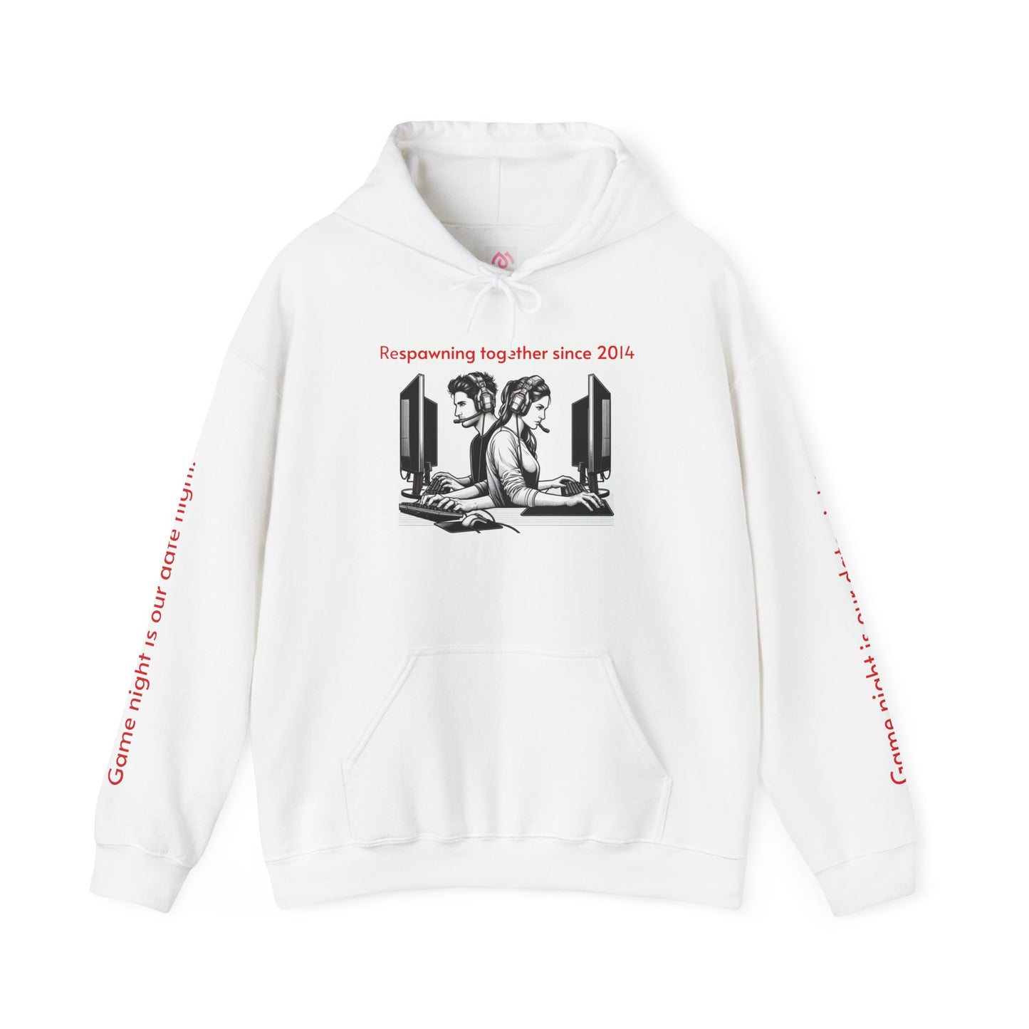 Couples Gaming Hoodie - 'I Found My Player 2' Sweatshirt for Game Nights