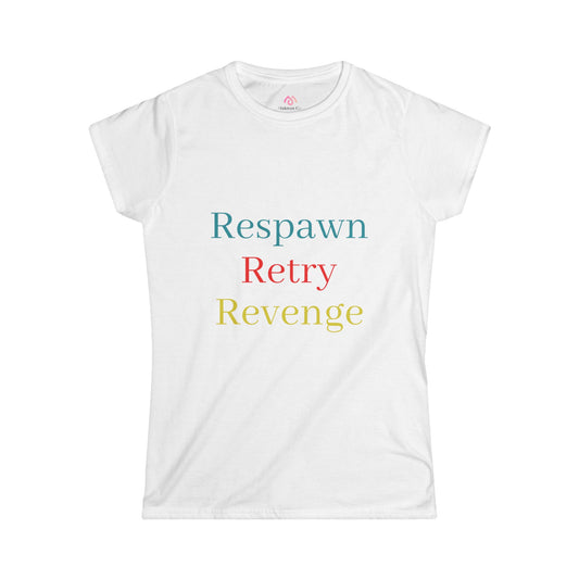 Cute But Deadly Women's Softstyle Tee - Gamer Shirt with Fun Quotes