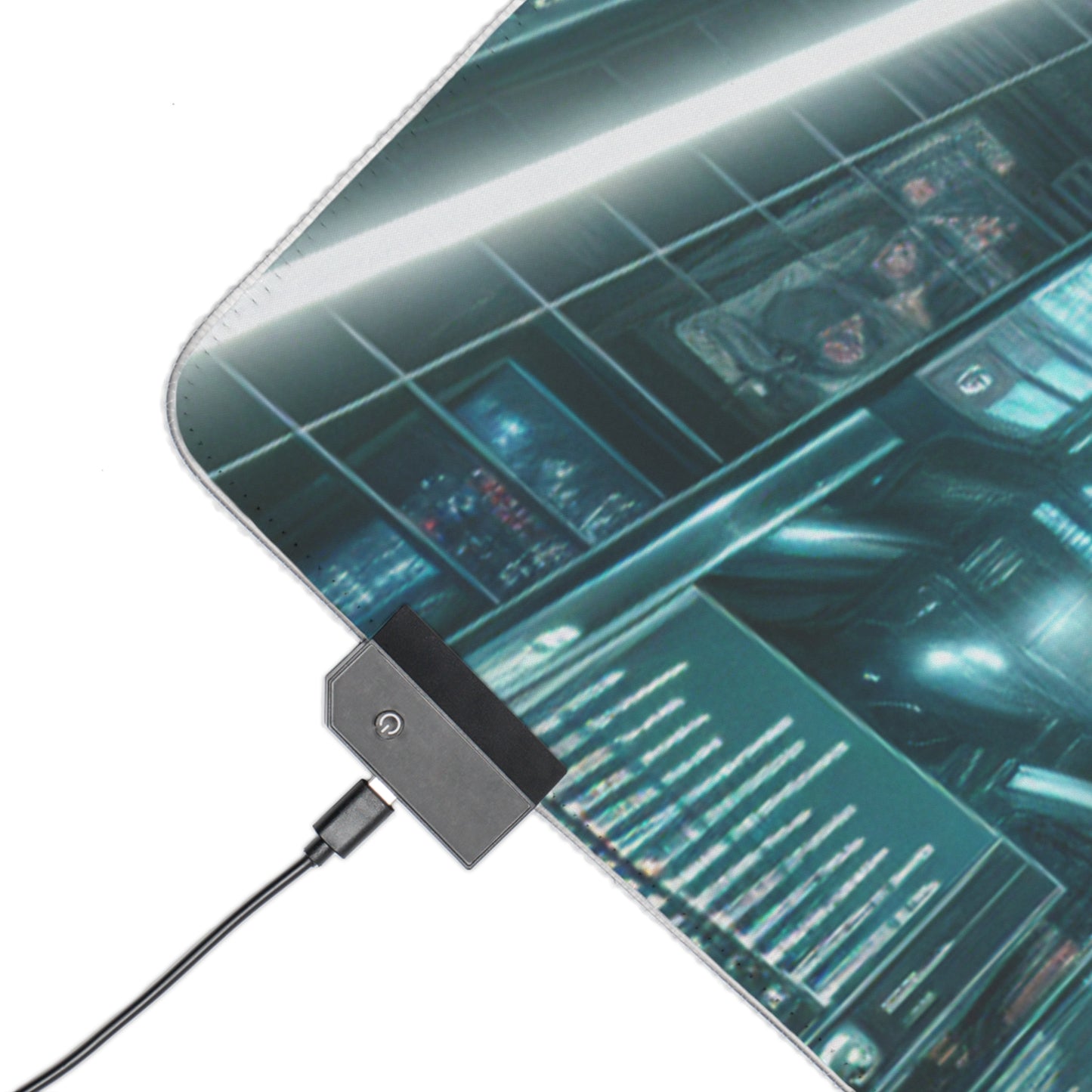Illuminated Gaming Mouse Pad | LED RGB Light For Ultimate Gamer Experience - Gamer Girl