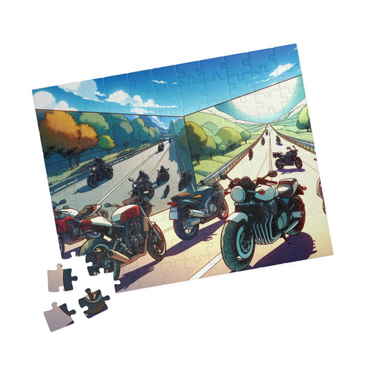 Motorcycle Adventure Puzzle - 110 to 1014 Pieces for Riders & Enthusiasts