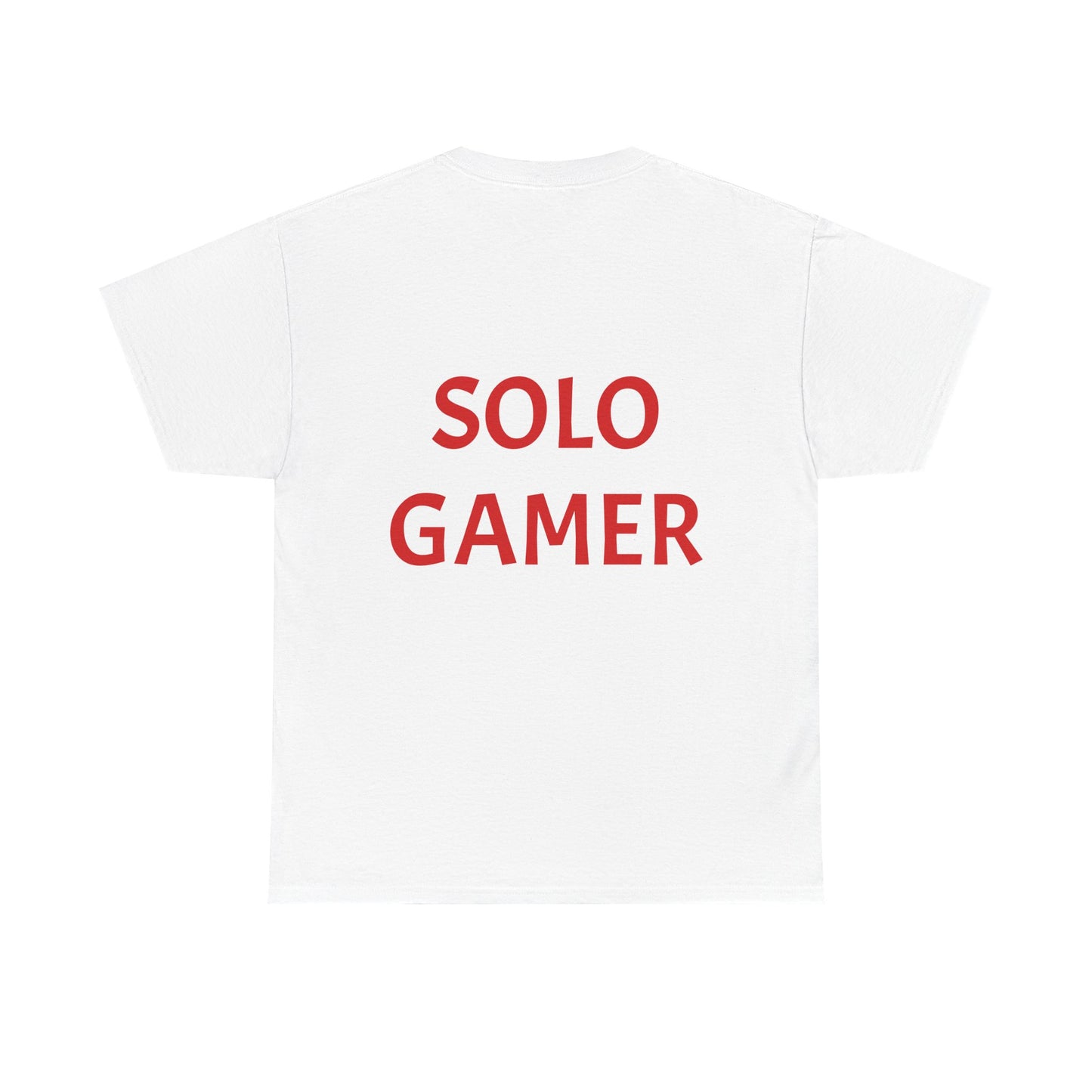 Solo Gamer Unisex Heavy Cotton Tee - Perfect for Gaming Enthusiasts