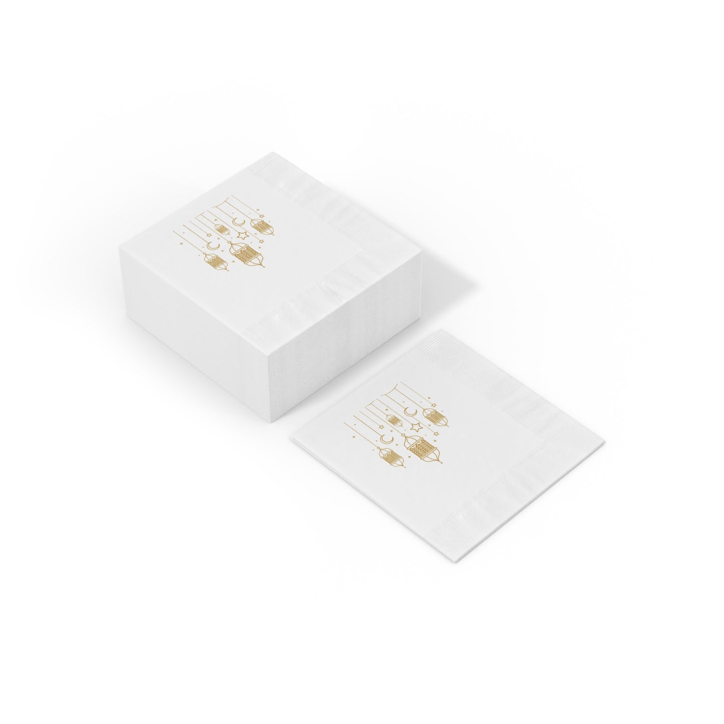 Copy of Elegant Gold Lantern Napkins for Ramadan and Eid Celebrations