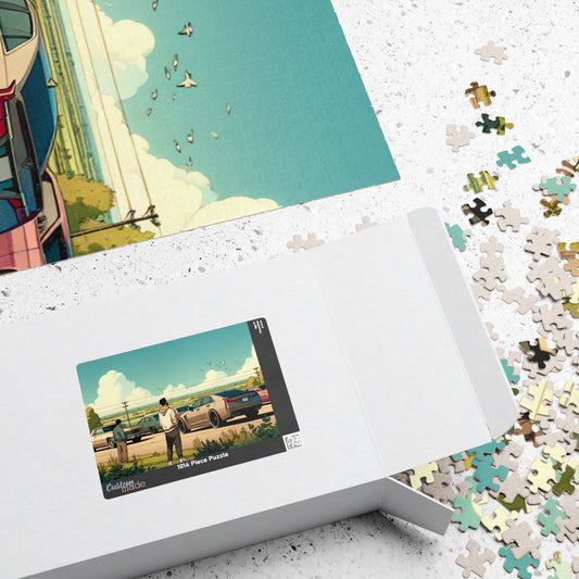 Vintage Cars Puzzle - Jigsaw for Automotive Enthusiasts