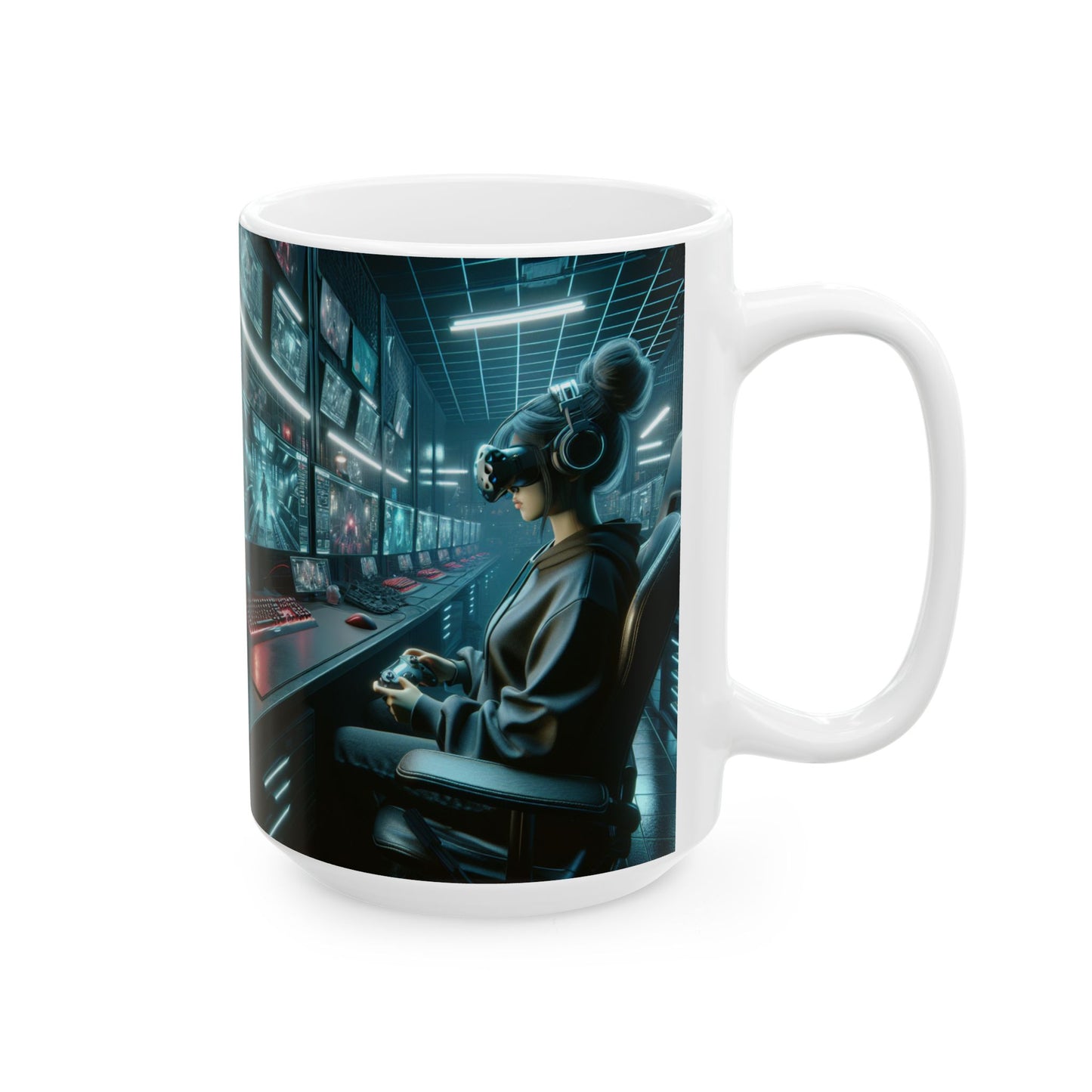 Gamer Ceramic Mug - Perfect for Gaming Enthusiasts | 11oz & 15oz Sizes - Solo Gaming Girl