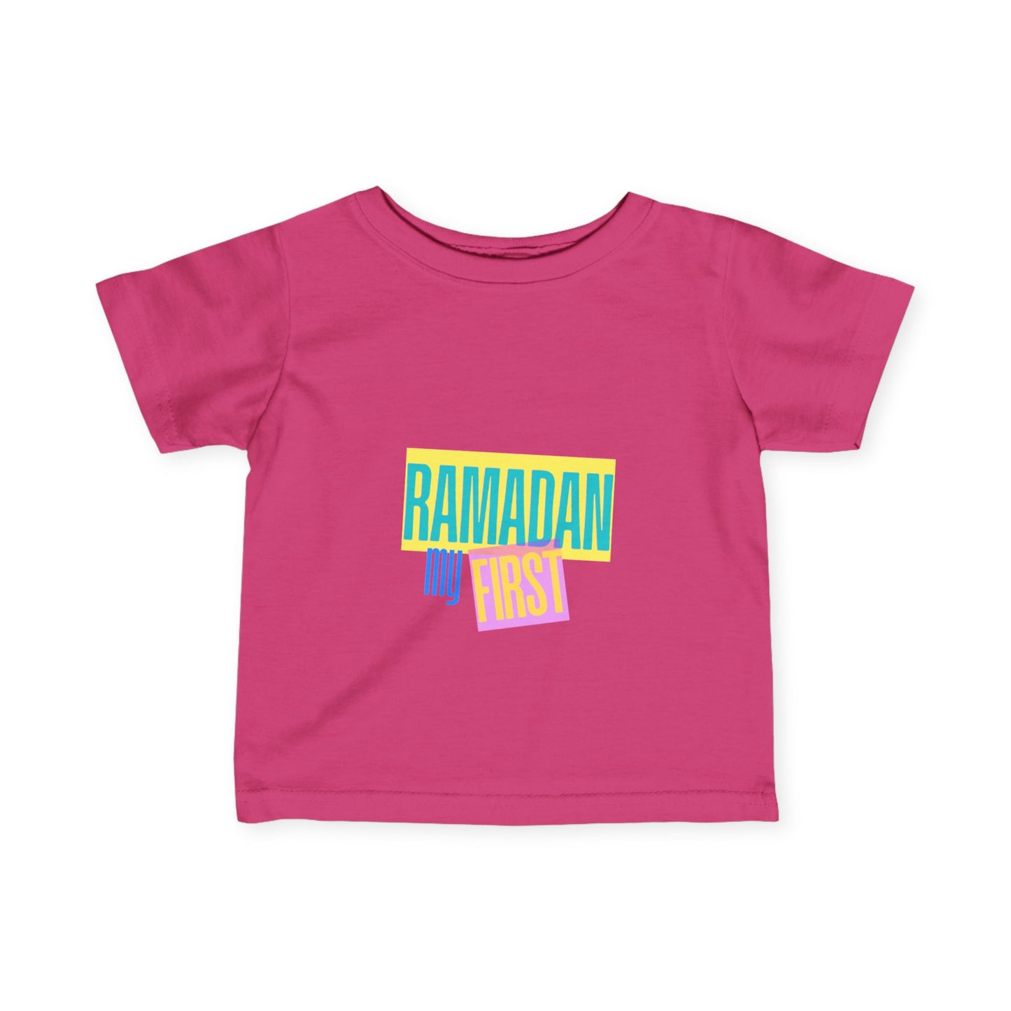 First Ramadan Infant Fine Jersey Tee - Colorful Celebration Shirt for Babies