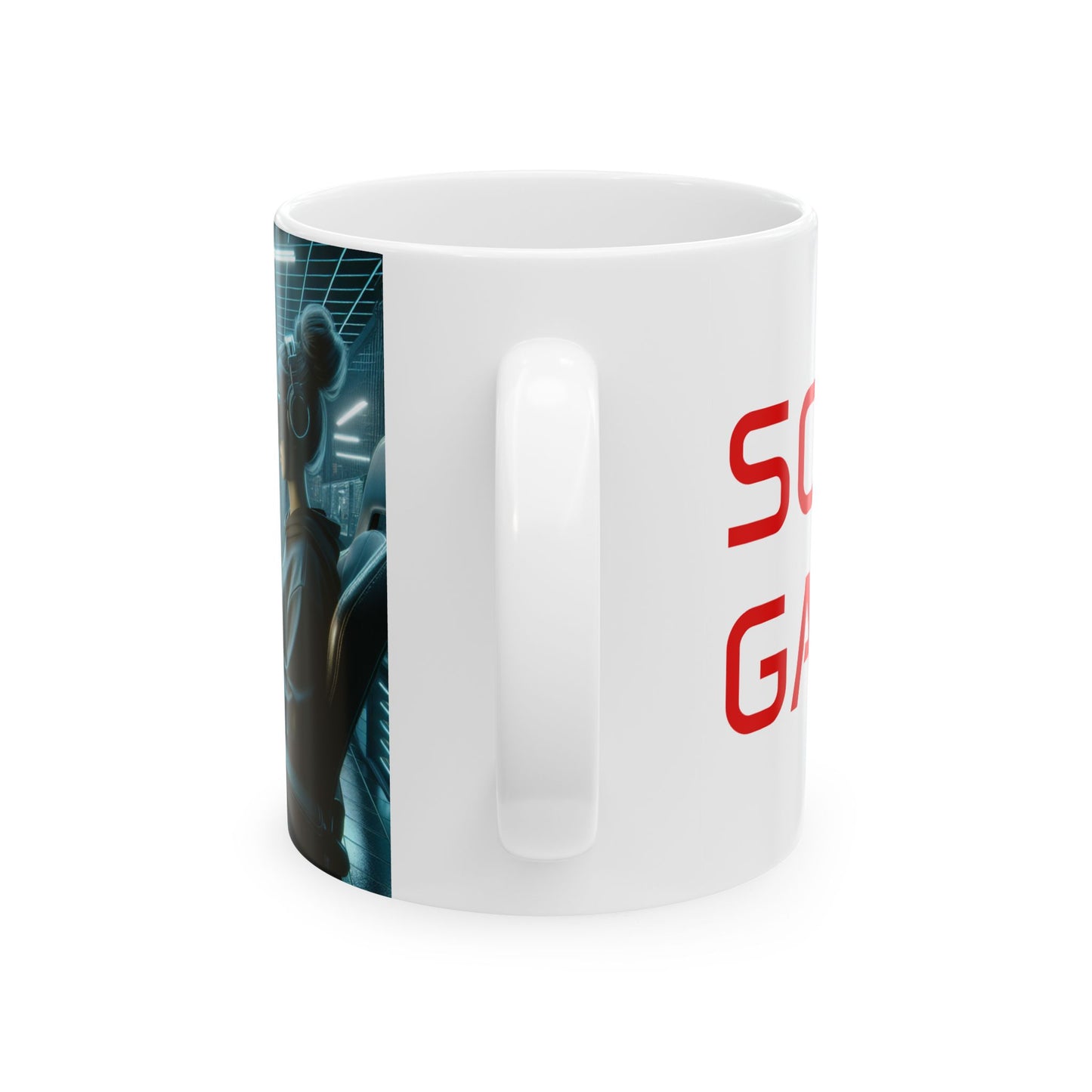 Gamer Ceramic Mug - Perfect for Gaming Enthusiasts | 11oz & 15oz Sizes - Solo Gaming Girl